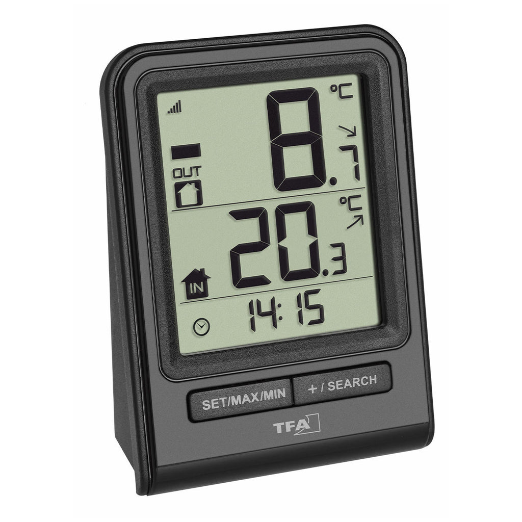 TFA Trådløst ute-/innetermometer, TFA 30.3063.01