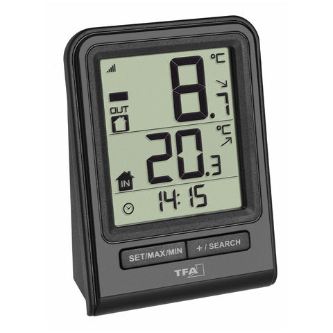 TFA Trådløst ute-/innetermometer, TFA 30.3063.01