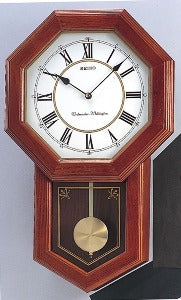 SEIKO WALL CLOCK OAK WEST QXH110B