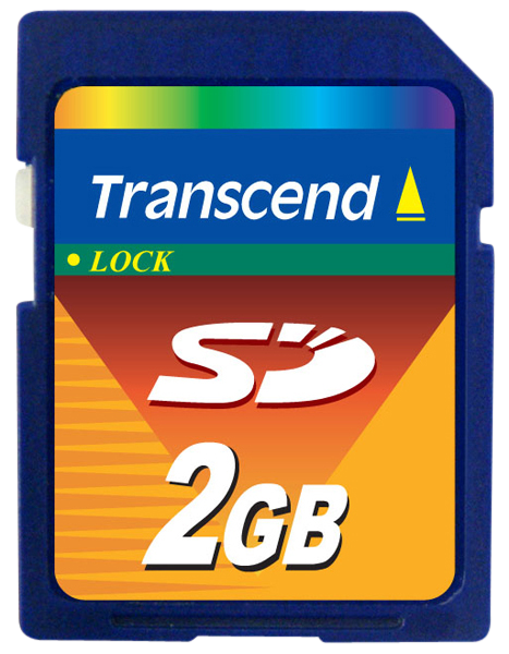 Transcend  Secure Digital SD 45X 2GB