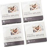 FOCUS  Fotoklebere / 2 sidig limlapper  250 stk x 4 til sammen 1000 lapper. Lim