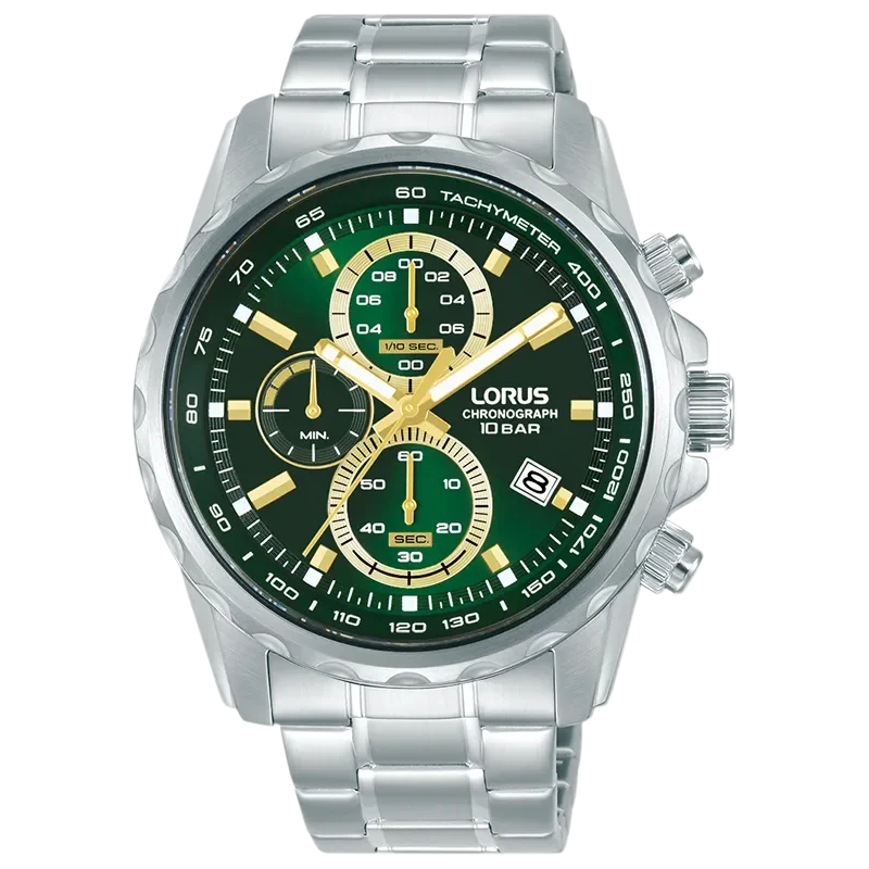 LORUS MENS 43mm CHRONOGRAPH RM375JX9