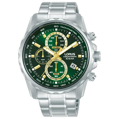 LORUS MENS 43mm CHRONOGRAPH RM375JX9