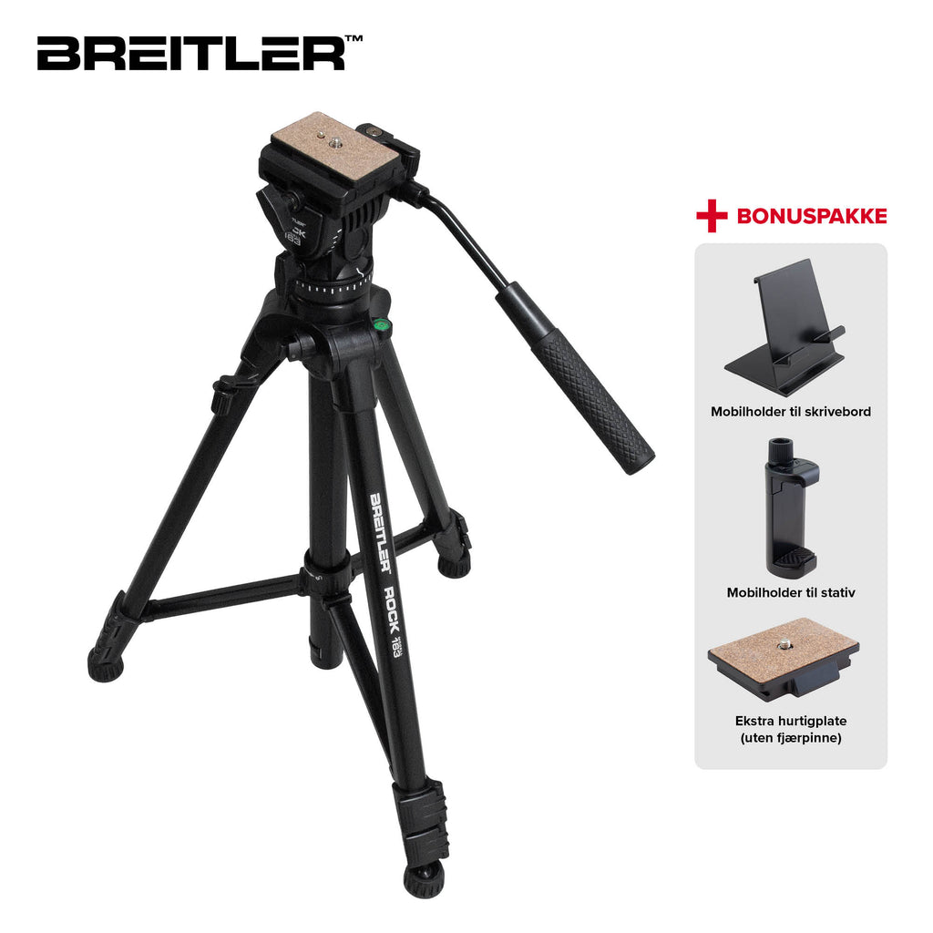 BREITLER ROCK 163 STATIV ALUMINIUM TRIPOD