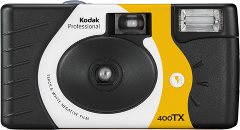 Engangskamera Kodak sort/hvitt Tri-X B&W 400 - 27 bilder
