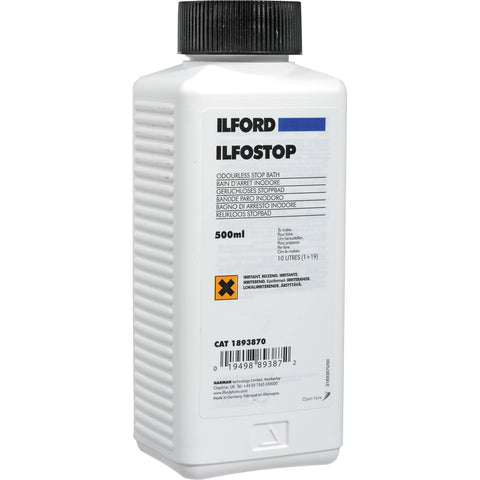 Ilford Ilfostopp 0,5 liter filmstopper / papirstopper kjemi